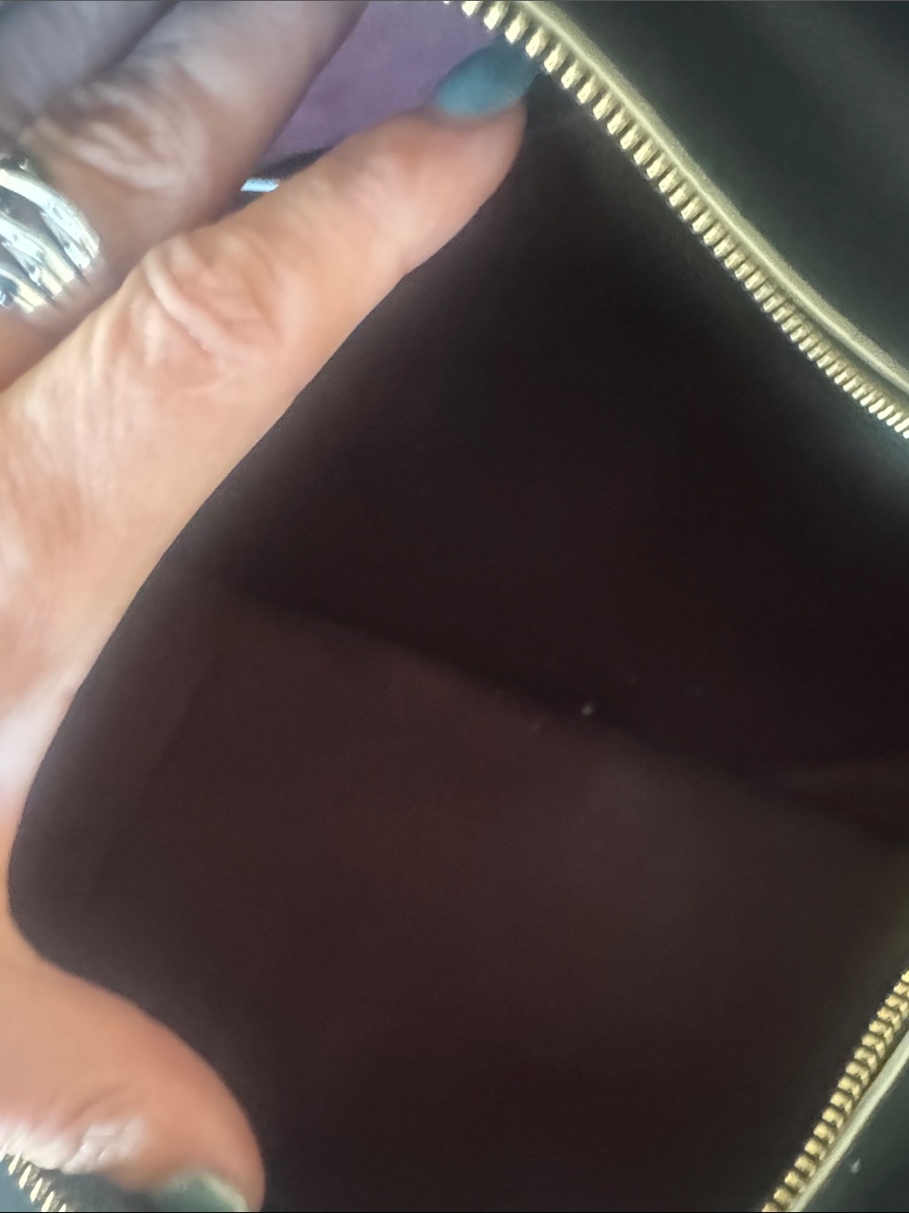 Stella McCartney Black Leather Star Appliqué Tote Bag - Gold Stars - Picture 6 of 8